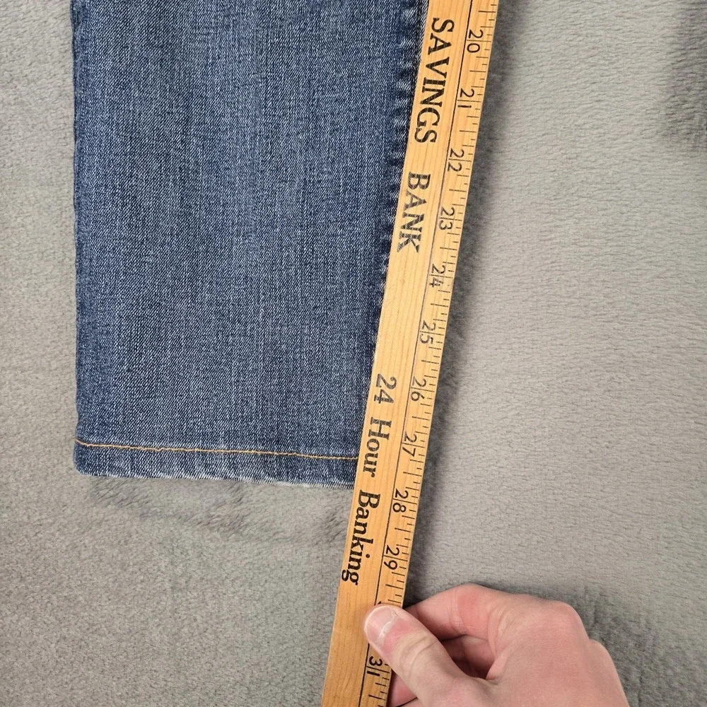 J. Crew 484 A‎ Cone Denim Jeans Mens 30x30 Slim Fit Blue Med Wash Stretch